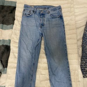 Levi’s 501 Straight Jeans womens size 29 W 30 L